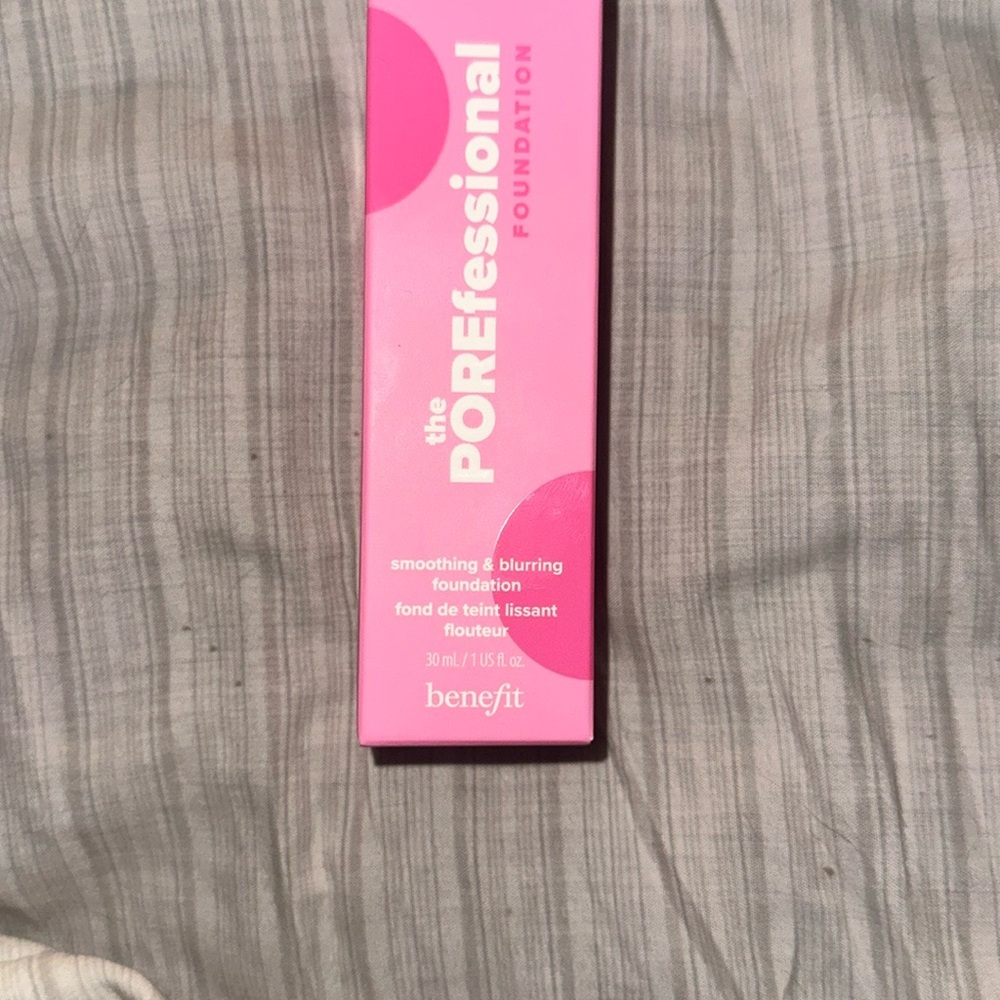 Benefit Foundation for a Flawless Finish